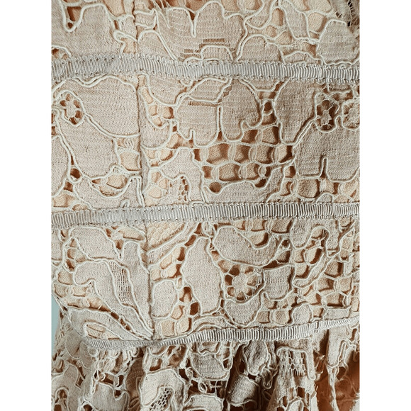 NBD REVOLVE Give It Up Light Pink Lace Mini Dress Woman’s Small NWT Fairy Whimsy - Picture 12 of 16